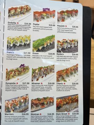 Menu photo 6 Hayashi Sushi Half Moon Bay, CA Menu photo 6 Hayashi Sushi Half Moon Bay, CA