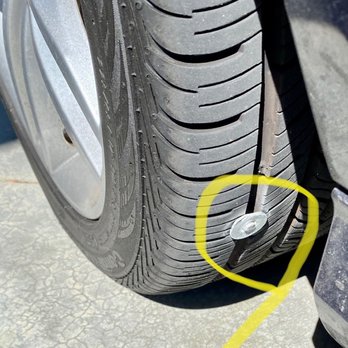 Big O Tires - BIG nail - construction size - Tires Near Me - Costa Mesa, California
