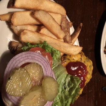 Doc Pierce's Restaurant - Cheeseburger and fries - Steakhouses Near Me - Mishawaka, Indiana