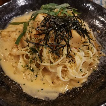 Wasuta Pasta - Uni scallop pasta - Japanese Near Me - Richmond, British Columbia