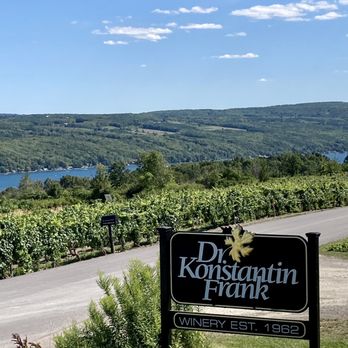 Konstantin Frank Winery - Sign - Wine Tours Near Me - Hammondsport, New York