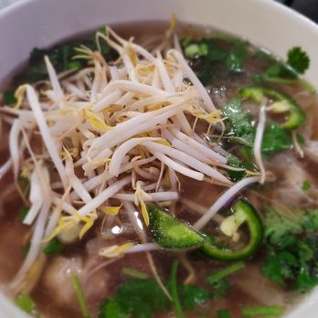 Chopstick and Rice - Dinner @Chopstick & Rice last week. Hubby ordered a Bowl of Pho, he surely enjoyed his Dinner! Both of us really enjoy their tasty Soup here - Vietnamese Near Me - Honolulu, Hawaii