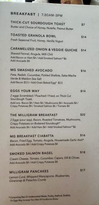 Menu photo 2 Milligram Costa Mesa, CA Menu photo 2 Milligram Costa Mesa, CA