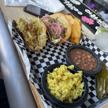 Oro Y Plato - Taco trio - Cocktail Bars Near Me - Bigfork, Montana