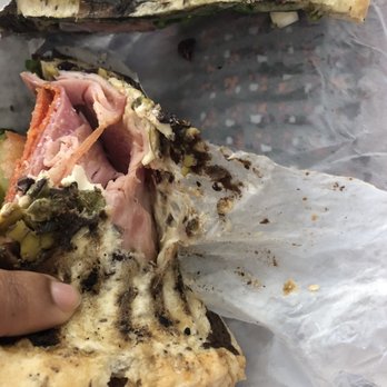 Yo-Way Eatery - Bread stuck to paper :( - Juice Bars & Smoothies Near Me - Gardena, California