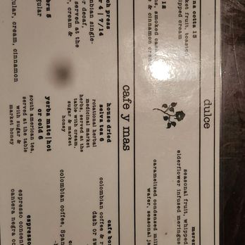 Selva - Dessert menu - Bars Near Me - Long Beach, California