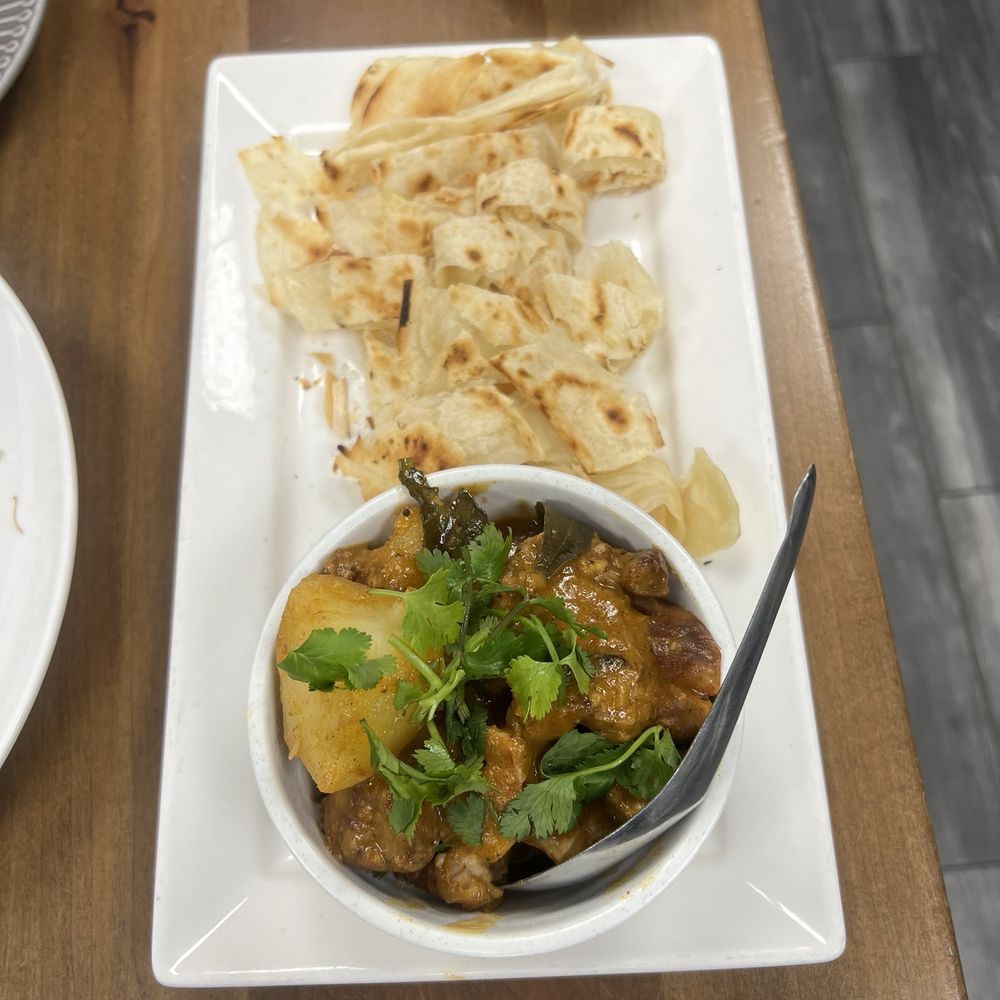 Amayar Kitchen - Chicken potato palata was excellent! - Burmese Near Me - Maywood, New Jersey