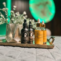 Soulfull Massage Studio - Queen C Hair and Beard Oil used