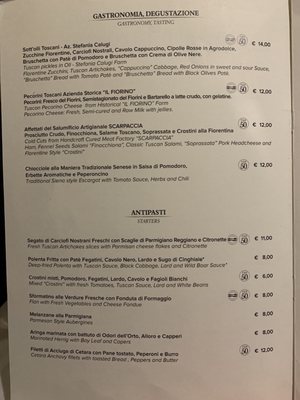 Menu photo 5 Osteria di Poneta Florence, FI Menu photo 5 Osteria di Poneta Florence, FI