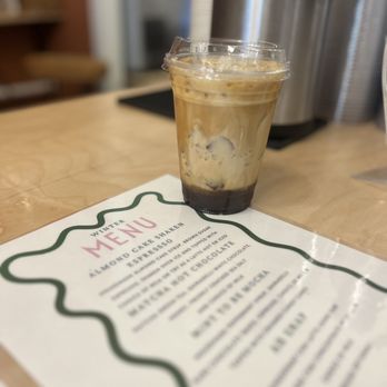 Home Grounds - Almond cake shaken espresso - Coffee & Tea Near Me - Greensboro, North Carolina