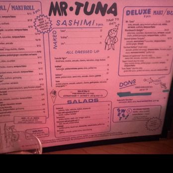 Mr. Tuna - Menu - Sushi Bars Near Me - Portland, Maine Mr. Tuna - Menu - Sushi Bars Near Me - Portland, Maine