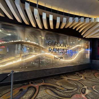 Gordon Ramsay Burger Las Vegas - Signage - Burgers Near Me - Las Vegas, Nevada