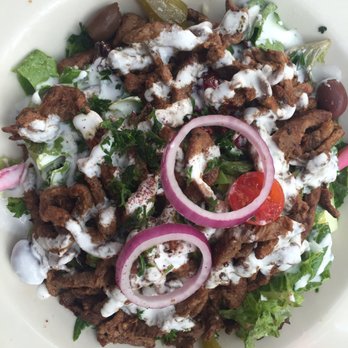 DishDash - lamb shawarma salad - Middle Eastern Near Me - Sunnyvale, California