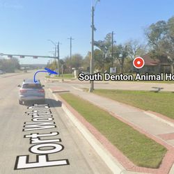 South Denton Animal Hospital - Enter from Fort Worth Dr, immediately past light for Country Club Rd/James