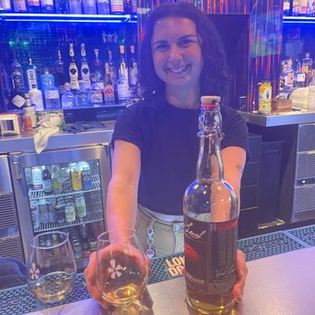 Press Start - Gina the Bartender, serving up a complimentary drink for the Yelp Elite guests. Apple Cinnamon Whiskey from Verdi distillery. - Bars Near Me - Reno, Nevada Press Start - Gina the Bartender, serving up a complimentary drink for the Yelp Elite guests. Apple Cinnamon Whiskey from Verdi distillery. - Bars Near Me - Reno, Nevada