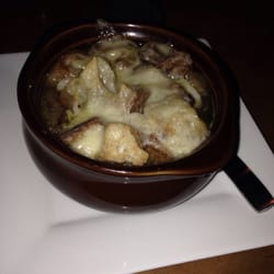 Kingdom Taproom - French onion soup. $6