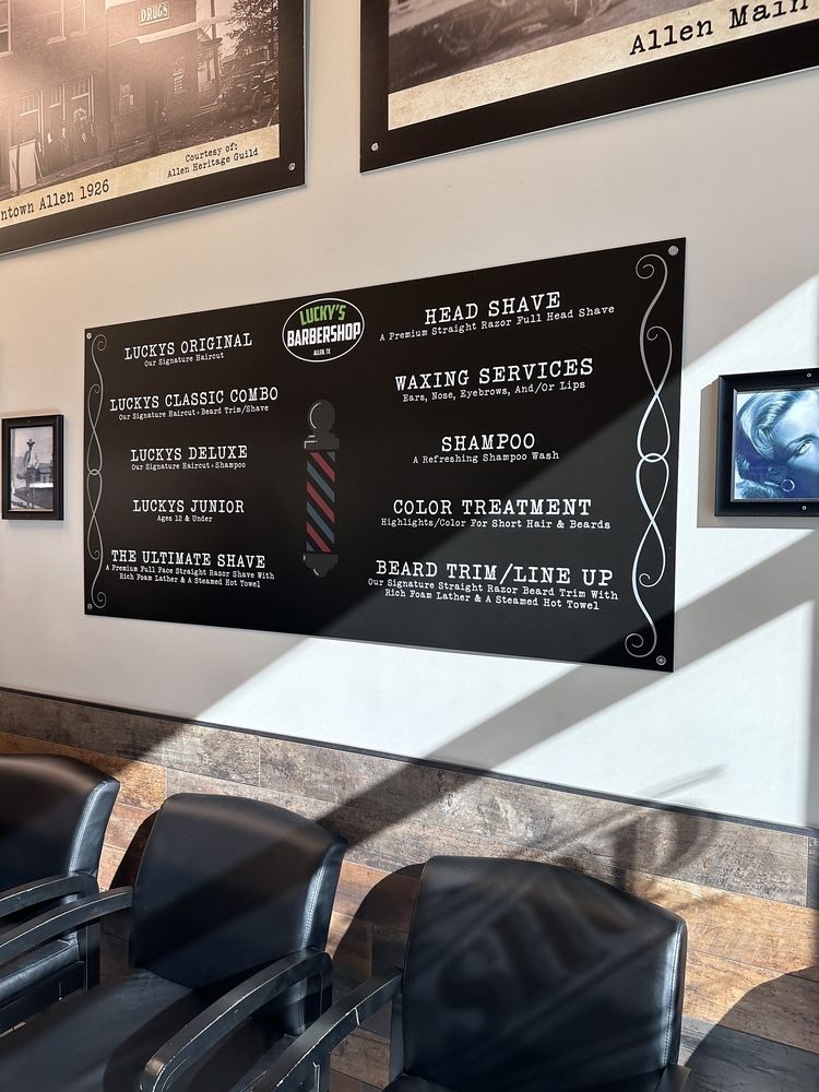 LUCKY’S BARBER SHOP Updated October 2024 19 Photos & 17 Reviews