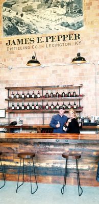 James E. Pepper Distillery by null