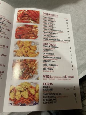 Menu photo 2 Shakin Crab Manassas, VA