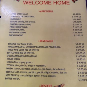 Maro's Shrimp House - Menu - Seafood Near Me - Cabo San Lucas, BCS