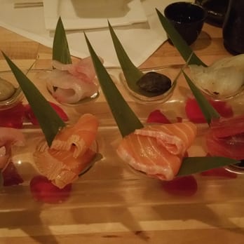 Juno - full sashimi, ate a few pieces since the reds came out late - Sushi Bars Near Me - Chicago, Illinois