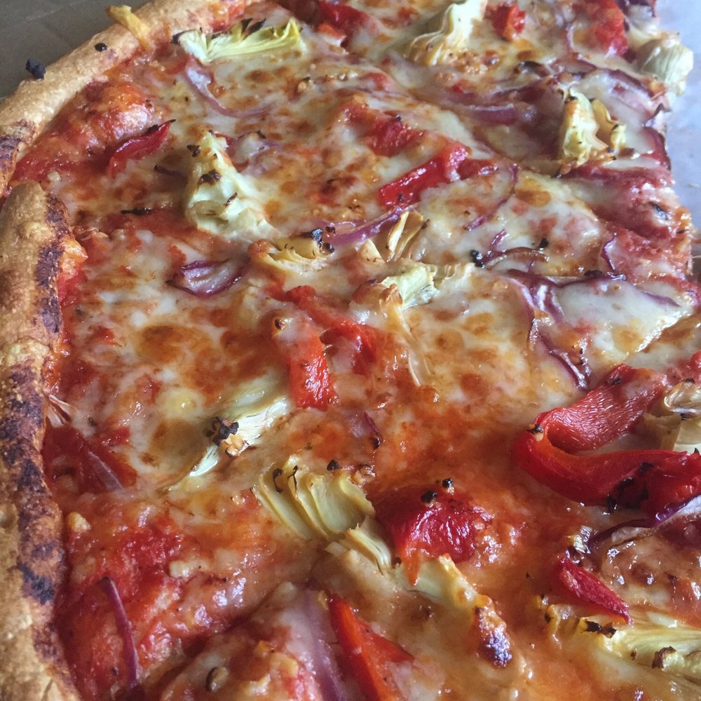 Greg's Pizza - Their "Rustic" pizza... So good - Pizza Near Me - Gloucester, Massachusetts