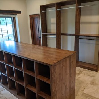 Dalecke Carpentry - Custom alder master closet - Cabinetry Near Me - Tucson, Arizona