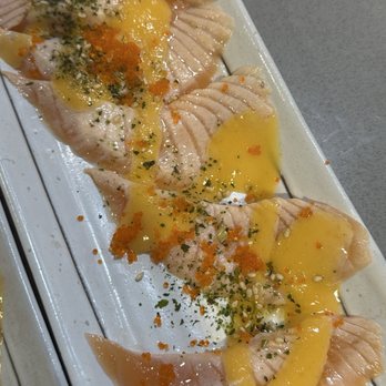 Fuji Sushi Buffet - Aburi Salmon sushimi - Japanese Near Me - Concord, California
