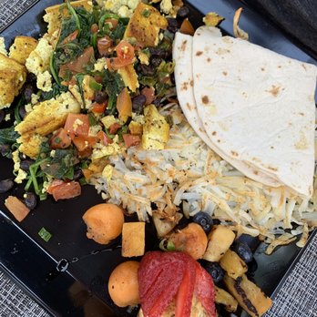Cafe Lush - Tofu scramble - Cafes Near Me - Albuquerque, New Mexico