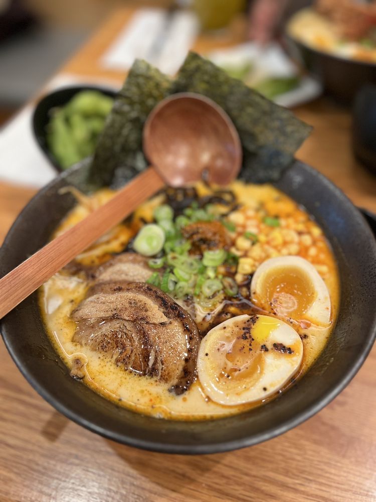 Food from Daifuku Ramen