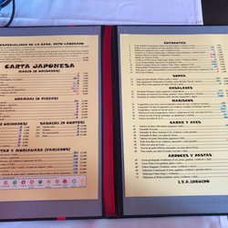 Estrella Central - Menu