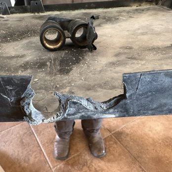 A-1 quality care heating and air conditioning - Side view of broken drip tray with broken part. - Heating & Air Conditioning/HVAC Near Me A-1 quality care heating and air conditioning - Side view of broken drip tray with broken part. - Heating & Air Conditioning/HVAC Near Me
