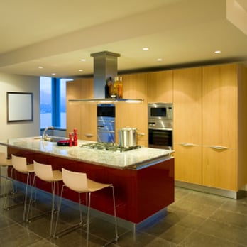 Western Carpet - a modern kitchen with a large island - Carpeting Near Me - Redlands, California