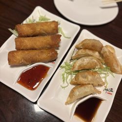 Fuji San Japanese - Egg rolls & gyoza