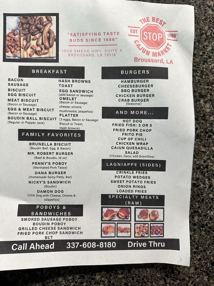 THE BEST STOP CAJUN MARKET - Updated April 2026 - 1008 Smede Hwy ...