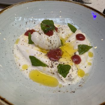 Al-Posto - Burrata (toasted focaccia not pictured) - Italian Near Me - Cincinnati, Ohio Al-Posto - Burrata (toasted focaccia not pictured) - Italian Near Me - Cincinnati, Ohio