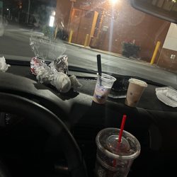 Wendy's - Chili & Cheese Baked Potato Peppermint Frosty Classic Chocolate Frosty