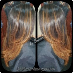 Latin Image Salon - Ombre hair color