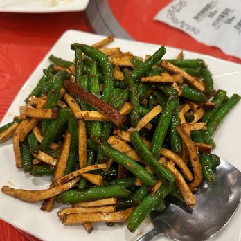 Ok Canaan - String Bean with Bean Curd - Taiwanese Near Me - Flushing, New York Ok Canaan - String Bean with Bean Curd - Taiwanese Near Me - Flushing, New York