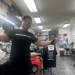 Jonny's Place Barber Shop - Johnny is always in a great mood and gets you in and out fast with precision haircut