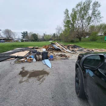 Warren Removal Service - Demolition clean up of a 2 car garage. - Junk Removal & Hauling Near Me Warren Removal Service - Demolition clean up of a 2 car garage. - Junk Removal & Hauling Near Me