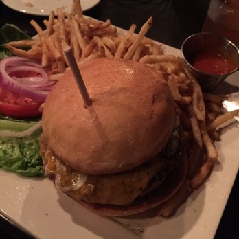 Scratch Kitchen & Cocktails - The burger is mighty tasty. The fries and homemade ketchup and brioche bun take it to the next level of wonderful. July 2017. - New American Near Me - Norman, Oklahoma