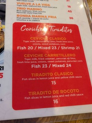 Menu photo 4 El Pregon Hollywood, FL