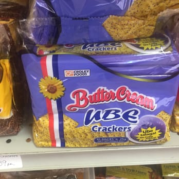 Sure Pinoy Food Mart - Ube crackers! - Imported Food Near Me - Quincy, Massachusetts