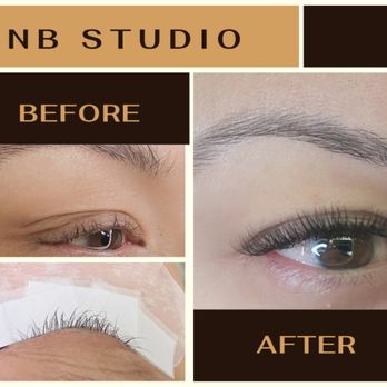 NB Studio - Before&After - Eyelash Service Near Me - Los Angeles, California
