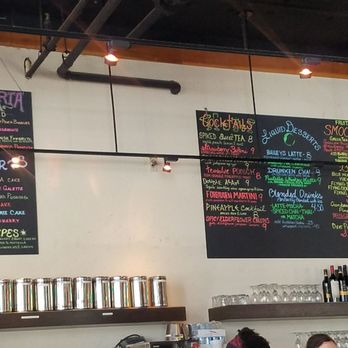 Teavolve - Chalk written beverage menus! I love it! Look at all the options!! - Coffee & Tea Near Me - Baltimore, Maryland