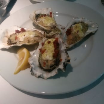 Glowbal - Full appetizer size of roast oysters - Canadian (New) Near Me - Vancouver, British Columbia