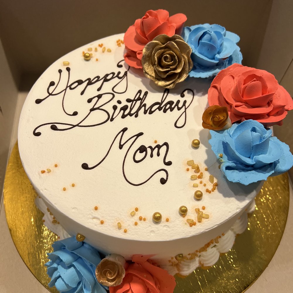 Gourmet Grind - Cake upon pick-up. Love the colors, the font, and the accent pieces. Whipped cream decor. - Coffee & Tea Near Me - RENO, Nevada Gourmet Grind - Cake upon pick-up. Love the colors, the font, and the accent pieces. Whipped cream decor. - Coffee & Tea Near Me - RENO, Nevada