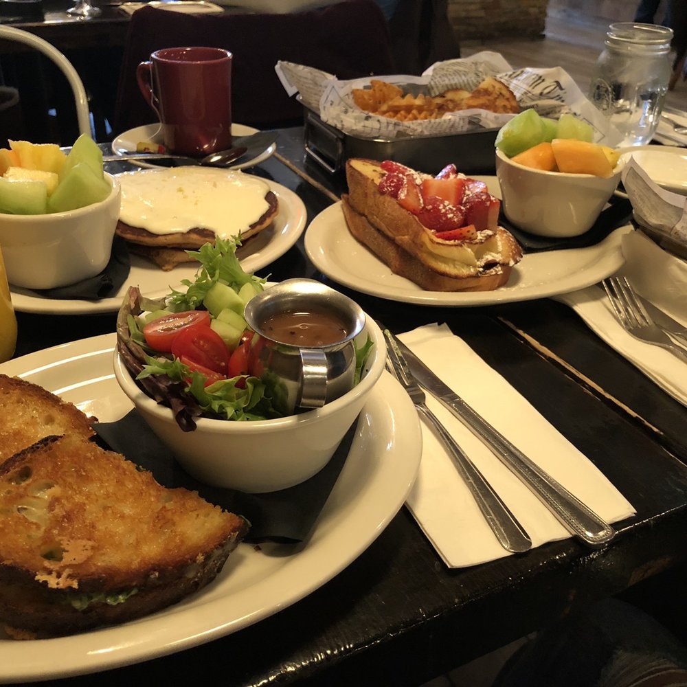 The Committed Pig - Gingerbread pancakes (top left) - Breakfast & Brunch Near Me - Morristown, New Jersey The Committed Pig - Gingerbread pancakes (top left) - Breakfast & Brunch Near Me - Morristown, New Jersey