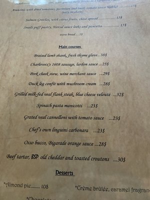Menu photo 1 La Batture Baie-Saint-Paul, QC